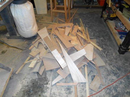 The saws have been working really hard