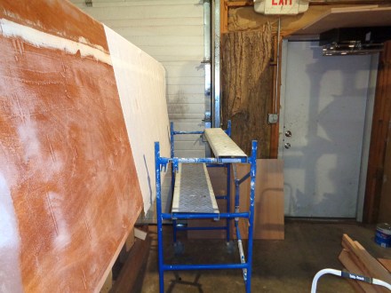 Rolling scaffold really helps