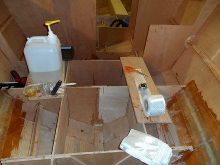 On-board bonding shop.