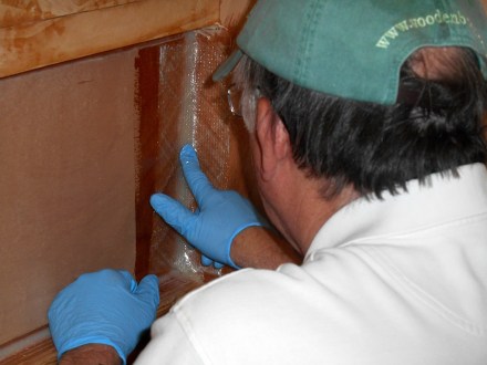 Smoothing up the cove