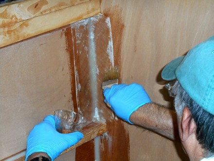 Finishing the wetout