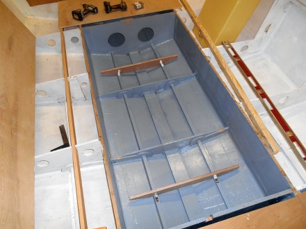 Added a couple additional support for the tanks.