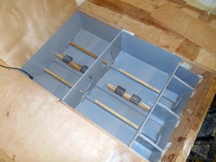 The solo boat builders best friend for holding things down -- dive weights