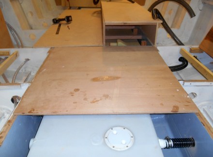 This in the subfloor for the giant watertight (or almost) hatch