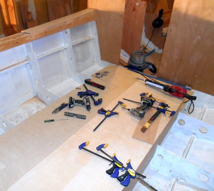 Why does it take every tool in the shop to install two pieces of plywood?