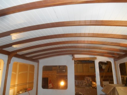 Interior looking aft