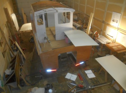 Panels drying all over the shop