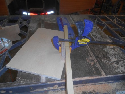 Scarfing jig. So much better than cutting them by hand.