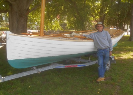 1885 Connecticut River Shad Boat Alva Starr is in PERFECT condition