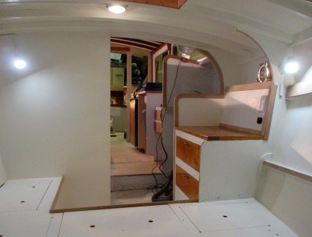 Forecabin all lit up