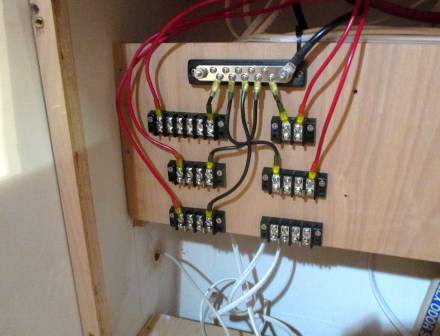 Sub circuit wiring.