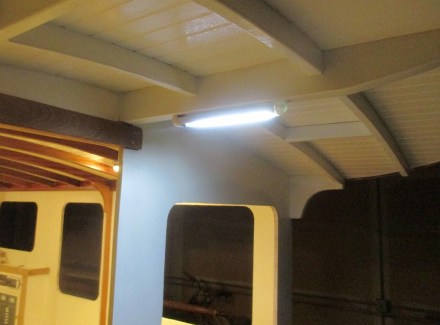 New cockpit light on