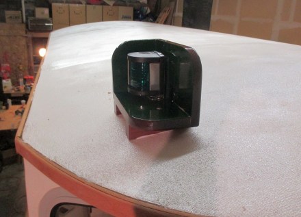 Starboard navigation light