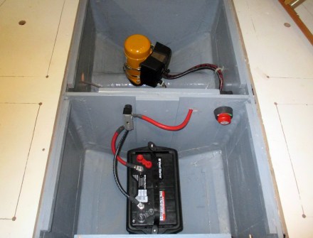 Thruster installation complete