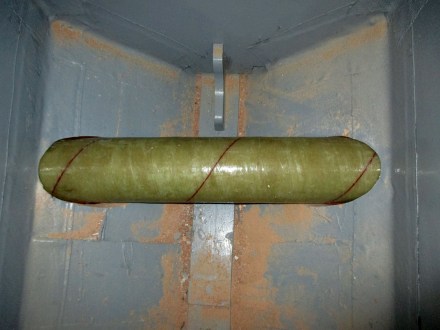 Thruster tube in.  Decent fit.